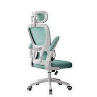 Chaises de bureau de direction de luxe en maille pour meubles ergonomiques adaptatifs à double dossier et soutien lombaire