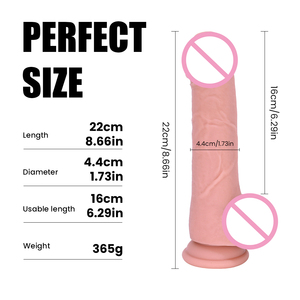 Bester Preis Riesiger Glas-Medizinischer Silikon-Kristall-Dildo für Frauen Weich 100% Wasserdicht - Product Image 6