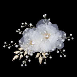 Tocado de Novia Coreano, Accesorios para el Cabello de Granadina, Decoración Lateral, Damas de Honor, Niñas, Baile de Graduación, Estilo Europeo y Americano, Transfronterizo - Product Image 2