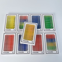Kids Plastic Prepared Microscope Slides of Animals Insects Plants Flowers Sample Specimens Biological Microscope Monocular