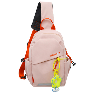 Wholesale Fashionable Casual Nylon Men's Chest <b>Bag</b> Single-Shoulder Travel Hiking Backpack Unisex Crossbody <b>Bag</b> - Product Image 5