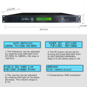 RS Радиостанция Вещательного Оборудования 100 Вт Fm-передатчик 100 Вт - Product Image 3