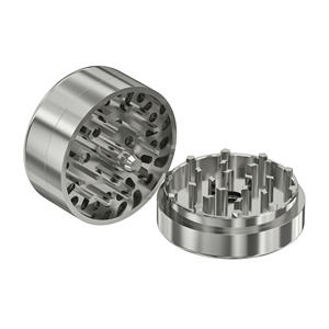 Vagrinders Cyber Grinder Moulin à herbes en acier inoxydable avec roulement à billes, compatible multi-matériaux - Product Image 4