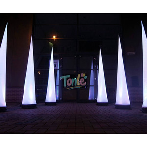 Tùy chỉnh PVC <span class=keywords><strong>Inflatable</strong></span> Ống trang trí khổng lồ <span class=keywords><strong>LED</strong></span> ánh sáng <span class=keywords><strong>Inflatable</strong></span> trụ cột cho Wedding & Đảng trang trí - Product Image 2