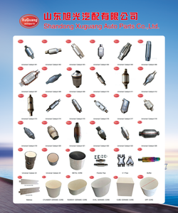 XG 2 inç 2.25 inç 2.5 inç 3 inç Oval Üniversal Katalitik Konvertör 600 Hücreli 400 Cpsi Seramik Substratlı - Product Image 2