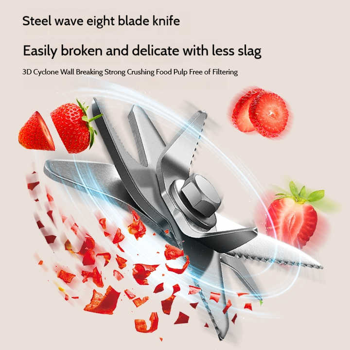 Food Processing Machine - Multi-functional Heavy-duty Commercial Electric Fruit Fresh Juice Extractor, Juice and Smoothie Mixer