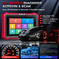 Kingbolen K8 Pro OBD2 CANFD DOIP Herramienta de Diagnóstico Bidireccional de Sistema Completo para Diagnóstico por Bluetooth, Actualizaciones Gratuitas de por Vida