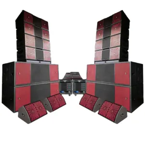 T.I Pro Audio Pro-212双12英寸音响系统3路专业音响系统高端活动紧凑型音响
