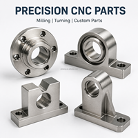 Pièces métalliques CNC en acier inoxydable sur mesure, fraisage de précision pour service de fabrication et d'usinage