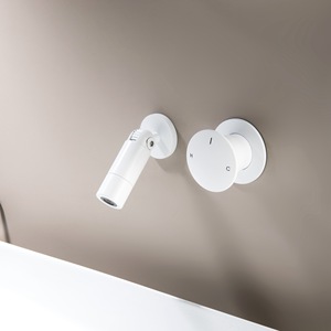Wall Mount Basin Faucet Single Handle Ceramic Valve Core Copper Faucet For Washbasin - Product Image 3