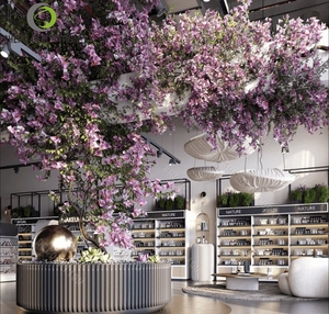 Conception de boutique de cosmétiques haut de gamme, présentoir cosmétique blanc sur mesure avec éclairage LED pour mobilier de boutique de cosmétiques - Product Image 3