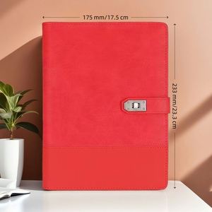 High Quality <b>A5</b> Hardcover Luxury <b>Diary</b> Notebook Pen Set Fabric/PP Cover Saddle Stitching Custom Printing Customizable Features - Product Image 1