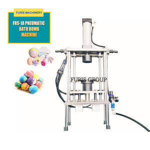 Small Low-Cost Desk Top Pneumatic CNC Semi Auto Bath Bomb Making <b>Machine</b> with Pneumatic Press Motor & Pump Made in China - Product Image 3