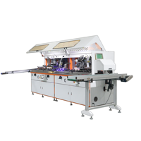 Nouvelle machine automatique de sérigraphie et de marquage à chaud KC pour bouteilles en verre 1 couleur