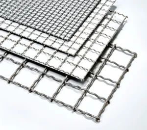 Căng thẳng cao 65 MN thép uốn lưới thép dệt dây lưới rung Bộ lọc màn hình công nghiệp nặng - Product Image 1