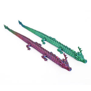 Huevo de Dragón Chino Impreso en 3D, Juguete de Plástico, Adorno Hecho a Mano, Regalo Creativo en Línea, Manualidades Educativas de Fantasía y Paisajes - Product Image 5