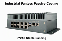 Routeur pare-feu sans ventilateur EVUC Intel Atom C3958 4*10G SFP+ Mini PC industriel Appareil de sécurité réseau VPN filaire et sans fil