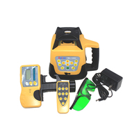 Portable 1400m extérieur 360 rotation laser vert nivellement lasers rotatifs réglage de pente agricole de haute précision