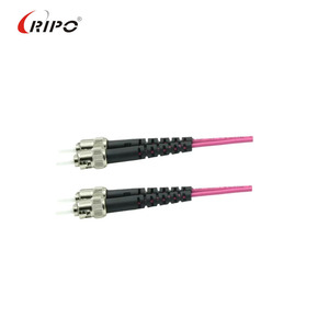 Cordons de raccordement LSZH fibre personnalisés MTRJ vers ST LC SC 10G Duplex PVC LSZH OM1 OM2 OM3 multimode - Product Image 6