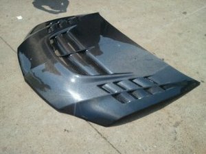 2003-2007 विकास के लिए cf कार्बन फाइबर हुड बोनट 8 9 vtx साइबर शैली - Product Image 4