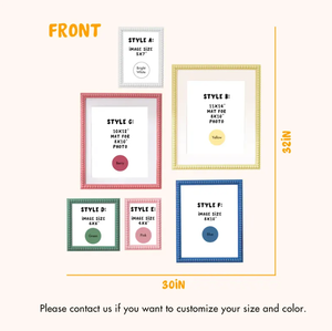 Colección de Marcos Coloridos de Marca Propia OEM. Colores, Tamaños y Logotipos Personalizados <span class=keywords><strong>para</strong></span> el Embalaje. Ideal <span class=keywords><strong>para</strong></span> <span class=keywords><strong>Tiendas</strong></span> de Regalos, Hoteles y Fotógrafos - Product Image 6