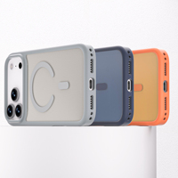 Étui de téléphone magnétique mat étui magnétique anti-choc personnalisé pour iPhone 17 Pro Max étui magnétique givré anti-empreinte digitale