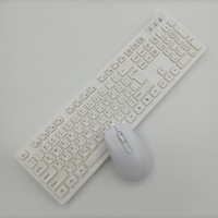 Ensemble clavier et souris sans fil russe, arabe, français, espagnol, portugais, danois, suédois, italien, allemand