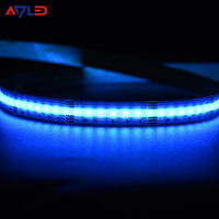 Светодиодная лента RGB 6 в 1 высокой плотности с технологией COB, CRI90, 24В, RGB CCT, 840 светодиодов на метр, без точек, ширина 12 мм, с функцией изменения цвета
