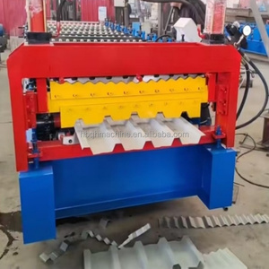 Zimbabwe cụ thể ibr686 máy sản xuất tấm lợp hình thang 840 Máy tạo hình cuộn hai lớp sóng cho ngói - Product Image 2