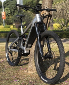 Vélo de montagne tout suspendu 29 (27,5) pouces, cadre en aluminium Em6-3rd, moteur central 750w, M430 E-mtb 48v Em6(3rd) M6100/12s+m430/75 - Product Image 4