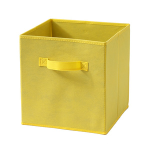 2024 nóng bán thuận tiện có thể gập lại không dệt vải khối giá thấp hộ gia đình quần áo Hộp lưu trữ nhà Tổ Chức Bộ đồ giường - Product Image 6