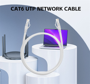 Nhà máy tùy chỉnh 1m 2m 3M 5m 10m PVC Lan Internet Ethernet RJ45 8P8C UTP Mạng vá dây thông tin liên lạc Cat6 Cáp dữ liệu - Product Image 2
