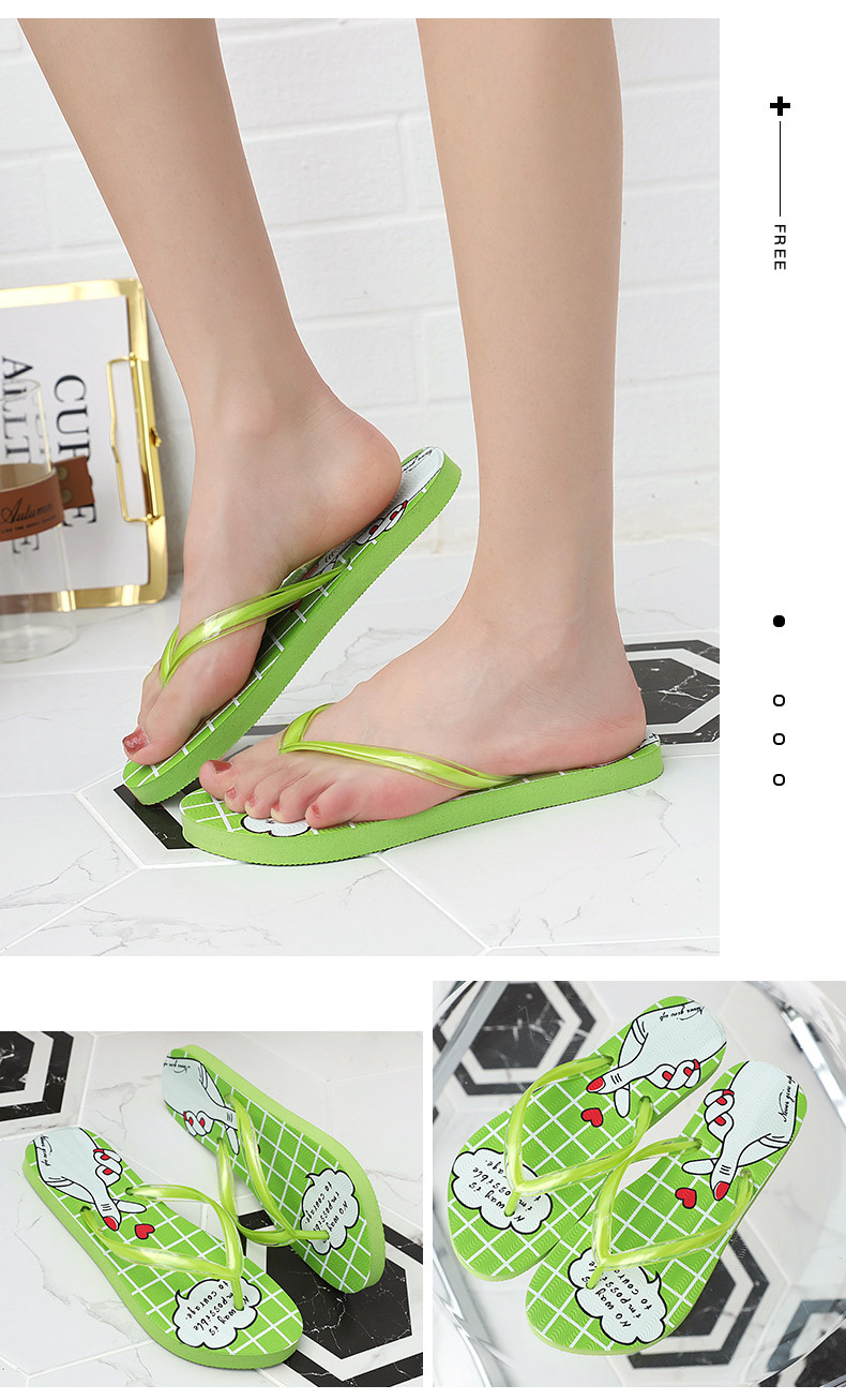 Custom Logo Lady Beach Flipflops Anti-slip Pe Sole Sublimation Flip Flops Slippers