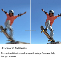 Nouvelle Insta360 Flow 2 : Rotation illimitée sur les deux axes Pan/Tilt, Liberté à 360°, avec perche télescopique intégrée 5.0, Autonomie de 10 heures pour le téléphone