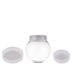 Kit de globo de nieve DIY de plástico transparente con tapa de rosca globo de nieve vacío para niños - Product Image 5