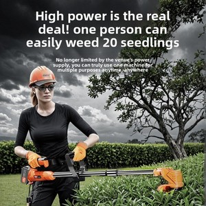 <span class=keywords><strong>Tondeuse</strong></span> à gazon électrique sans fil en acier inoxydable avec poignée pliable <span class=keywords><strong>et</strong></span> support OEM pour usage en jardin de villa - Product Image 3
