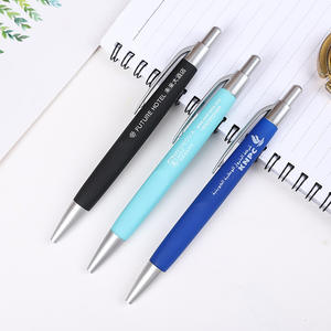 Bolígrafo de Plástico Recubierto de Goma con Mecanismo de Clic, Precio Económico, para Hotel - Product Image 5