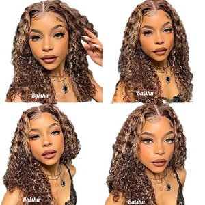 Perruque longue bouclée africaine effet piano, dentelle HD, styles brésiliens et vietnamiens pour femmes noires, vente en gros d'usine - Product Image 6