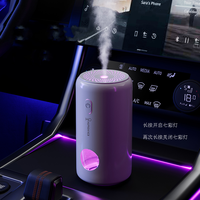 Chambre petite ultrasons USB diffuseur lampe désodorisants 7 couleurs Led veilleuse H2o pulvérisation Cool brumisateur humidificateurs pour voiture