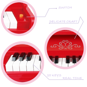 Chất Lượng Cao Popular Kids <span class=keywords><strong>25</strong></span> Phím Piano Keyboard Nhạc Cụ Đồ Chơi Để Bán - Product Image 2
