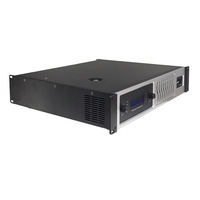 Amplificateur de puissance audio d'intérieur professionnel 2*1200 Watt de classe TD d'usine OEM pour DJ KTV Performance Metal Shell