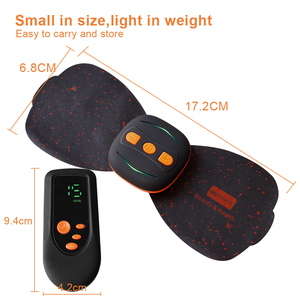 Autocollant de massage intelligent pour le cou à commande à distance, 6 modes, 15 intensités, masseur cervical pour soulager la douleur - Product Image 2