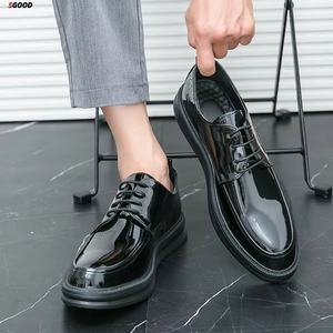 Zapatos Oxford de Cuero Formales para Hombre, para Trabajo, Casuales, de Boda, con Suela Suave, Cómodos para Caminar - Product Image 3