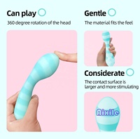 Juguetes Sexuales para Mujeres, Vibrador de Punto G, Vibrador de Dedo, Juguetes para Parejas, 9 Modos de Vibración, Estimulador de Pezones, Anal y Clítoris, Dildo