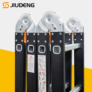 Échelle <span class=keywords><strong>pliante</strong></span> multi-usage 3m <span class=keywords><strong>4m</strong></span> 5m en acier au carbone, échelle à marches multi-positions, 150 kg - Product Image 5