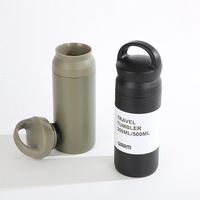 Botella Térmica Aislada al Vacío de Acero Inoxidable Silverjet, 350ml 500ml, Tapa de Rosca, Libre de BPA, para Oficina, Regalo, Uso en Exteriores