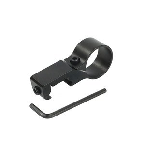 Anillo de Montaje para Linterna Táctica, Adaptador de Anillo de Montaje, Tubo de Aluminio de 20 mm Weaver 90 °   Soporte Lateral Desplazado para Linterna o Mira Láser - Product Image 2