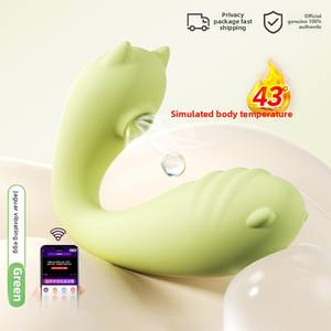 Mini-USB-betriebener G-Punkt-<span class=keywords><strong>Vibrator</strong></span> für Frauen der zweiten Generation "Little Monster" mit Saug-und Fern training für Orgasmus - Product Image 4