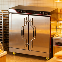 Autocuiseur Électrique Commercial Yuqi en Acier Inoxydable 304, 12kW-36kW, 24/48 Plateaux, 380V, Circulation Automatique de la Vapeur pour Cantine