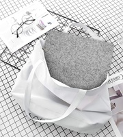 Tapis de pressage en laine portable 100% de Nouvelle-Zélande de 14x14 pouces pour le matelassage et le repassage avec coussin de repos en silicone et Magic Lint Bru